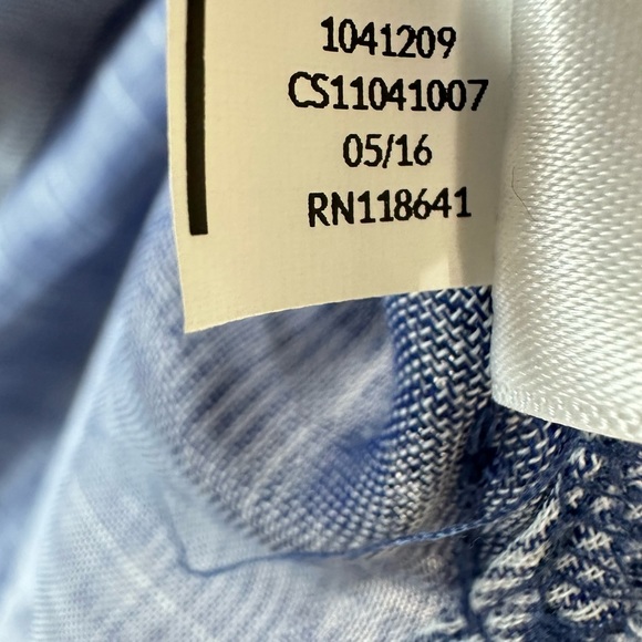 Lane Bryant Poncho Style Blue Stripe Women's Size 14/16 Blouse Top - Picture 13 of 13